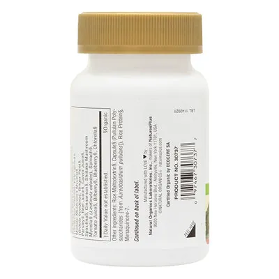 Органічний вітамін K2 Nature's Plus Source of Life Garden K2 120 мкг, 60 капсул