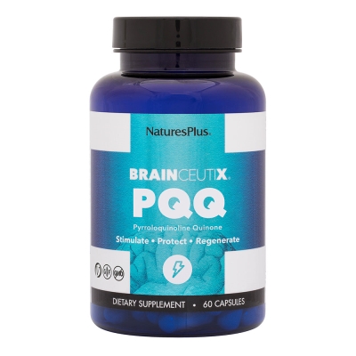 Пирролохинолинхинон PQQ Nature's Plus BrainCeutix PQQ 20 мг, 60 капсул