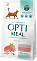Корм сухой для стерилизованных кошек и кастрированных котов Optimeal с высоким содержанием говядины и сорго, 700 г