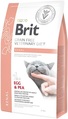 Корм сухой для кошек Brit GF Veterinary Diets Cat Renal при хронической почечной недостаточности с горохом и яйцами, 2 кг