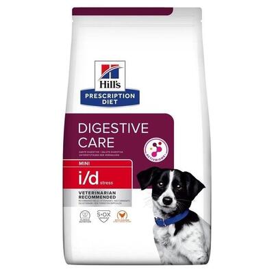 Корм сухой Hill's Prescription Diet i/d Stress для собак малых пород при расстройствах пищеварения связанных со стрессом и энтеропатией, 1 кг