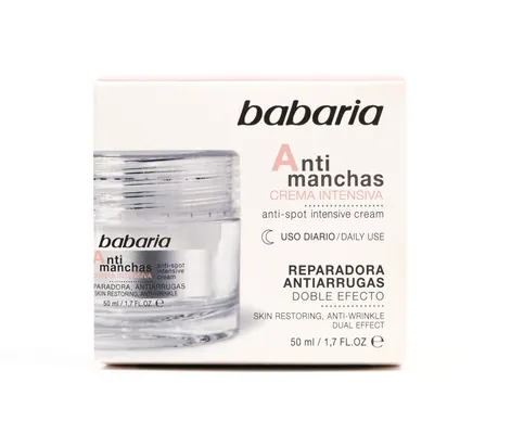 Крем для обличчя Babaria інтенсивний нічний від пігментних плям, 50 мл
