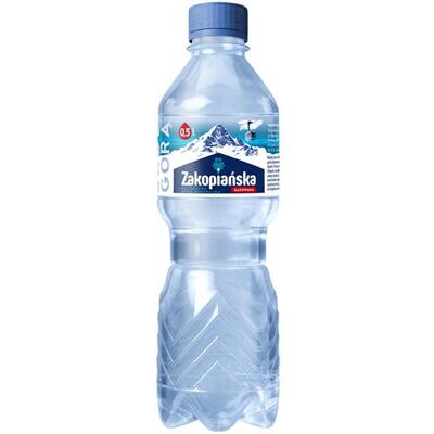 Минеральная вода Zakopianska сильногазированная, 0,5 л
