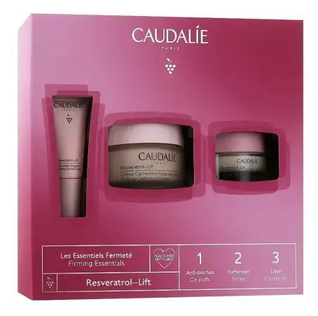 Набор Caudalie Resveratrol Lift Tisane Nuit (Гель-крем для контура глаз, 5 мл + Ночной крем, 15 мл + Крем, 50 мл)