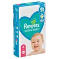 Подгузники детские Pampers Active Baby размер 4. 9-14 кг, 70 шт