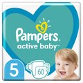 Подгузники детские Pampers Active Baby размер 5, 11-16 кг, 60 шт