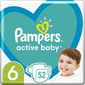 Подгузники детские Pampers Active Baby размер 6, 13-18 кг, 52 шт
