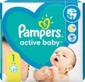 Подгузники детские Pampers Active Baby размер 1, 2-5 кг, 27 шт