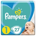 Подгузники детские Pampers Active Baby размер 1, 2-5 кг, 27 шт