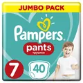 Підгузки-трусики Pampers Pants дитячі розмір 7, 17+ кг, 40 шт