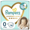 Подгузники детские Pampers Premium Care размер 0 (Micro), 1-2.5 кг, 30 шт