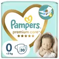Підгузки дитячі Pampers Premium Care розмір 0 (Micro), 1-2,5 кг, 30 шт