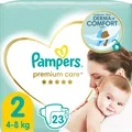 Підгузки дитячі Pampers Premium Care розмір 2, 4-8 кг, 23 шт