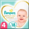 Підгузки дитячі Pampers Premium Care розмір 4, 9-14 кг, 18 шт