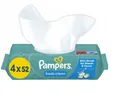 Серветки вологі Pampers Fresh Clean дитячі, 208 шт (4 х 52 шт)
