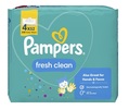 Салфетки влажные Pampers Fresh Clean детские, 208 шт (4 х 52 шт)