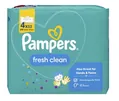 Серветки вологі Pampers Fresh Clean дитячі, 208 шт (4 х 52 шт)