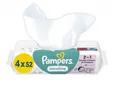 Серветки вологі Pampers Sensitive дитячі, 208 шт (4 x 52 шт)