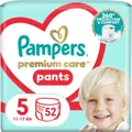 Підгузки-трусики Pampers Premium Care Pants дитячі розмір 5, 12-17 кг, 52 шт