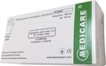 Перчатки смотровые Medicare латексные с пудрой нестерильные, размер M, 100 штук