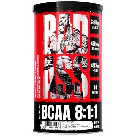 Аминокислота Bad Ass BCAA 8:1:1 821003 голубая малина, 400 г