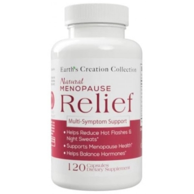 Добавка при менопаузе Earth's Creation Menopause Relief, 120 капсул