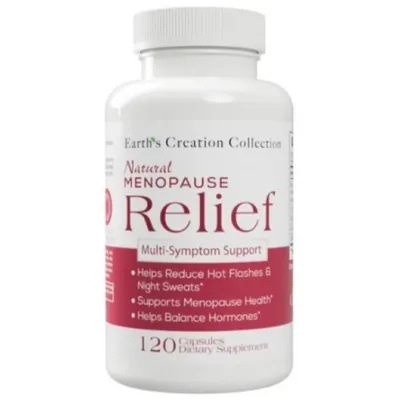 Добавка при менопаузі Earth's Creation Menopause Relief, 120 капсул