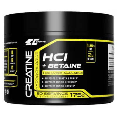 Креатин гідрохлорид Earth's Creation EC Sports Creatine HCL + Betaine, 175 г