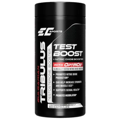 Бустер тестостерону з трибулусом Earth's Creation Bulgarian Tribulus Testosterone Booster, 60 капсул