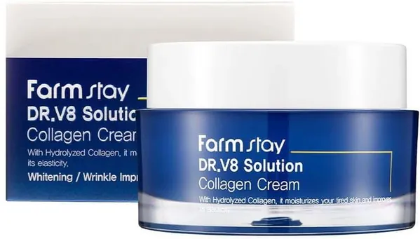 Крем для обличчя FarmStay DR.V8 Solution Collagen антивіковий, 50 мл