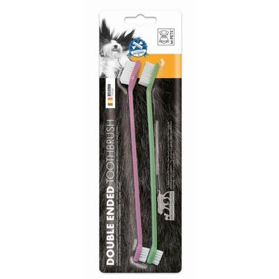 Набор зубных щеток M-Pets Double Ended двухсторонних для собак