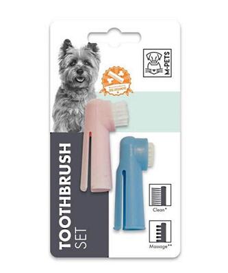 Набір зубних щіток M-Pets Toothbrush Set для собак