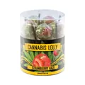 Льодяники з CBD Cannabis Lolly зі смаком полуниці, подарункова коробка, 10 штук