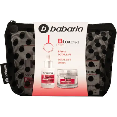 Набір Babaria Babaria Botox Effect ботокс ефект (крем 50 мл + сироватка 30 мл + косметичка)