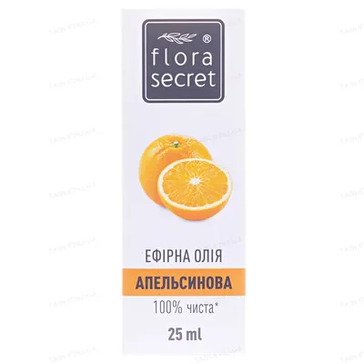 Олія ефірна Flora Secret апельсинова, 25 мл