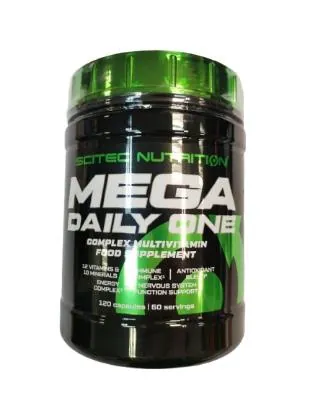 Вітаміни Scitec Nutrition Mega Daily One Plus, 120 капсул