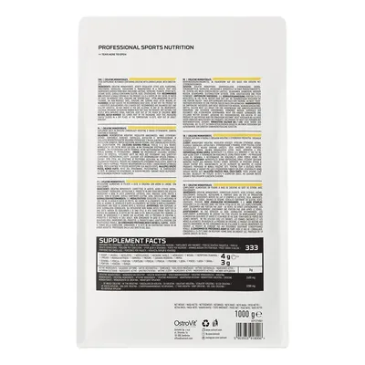 Креатин моногідрат OstroVit Creatine Monohydrate лимон, 1000 г