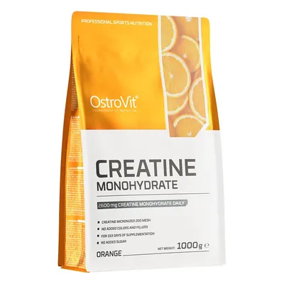 Креатин моногідрат OstroVit Creatine Monohydrate апельсин, 1000 г