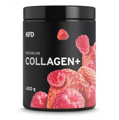 Преміум Колаген плюс KFD Premium Collagen Plus полуниця-малина, 400 г