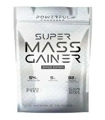 Гейнер Powerful Progress Super MASS Gainer банан, 2 кг
