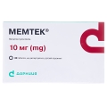 Мемтек таблетки, дисперг. в рот. полос. по 10 мг №30 (15х2)