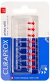 Набір йоржиків міжзубних Curaprox Prime Refill CPS 07 без тримача, червоний, 8 шт