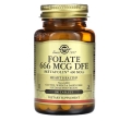 Solgar Фолат Folate 666 mcg (Metafolin 400 mcg), 100 таблеток
