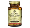 Фолат Solgar Folate 666 мкг DFE (Metafolin 400 мкг) таблетки №100