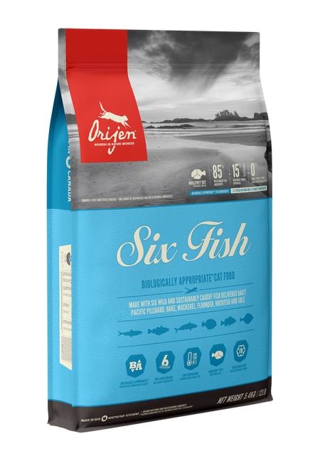 Корм сухий для собак Orijen 6 Fish Dog на всіх стадіях життя, 6 кг