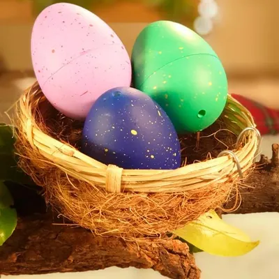 Іграшка, що росте в яйці Sbabam Eggy Animals Пташки, у дисплеї