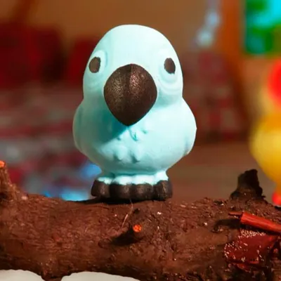 Іграшка, що росте в яйці Sbabam Eggy Animals Пташки, у дисплеї