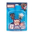 Набор коллекционных фигурок-топеров Sambro Bop n Tops Марвел, 3 фигурки, в ассортименте
