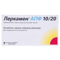 Леркамен АПФ 10/20 таблетки, в/плів. обол. №28 (14х2)