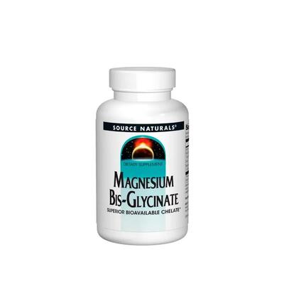Магния бисглицинат Source Naturals Magnesium Bis Glycinate, 60 таблеток